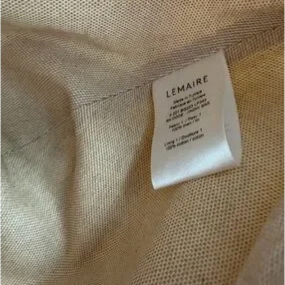 Lemaire Small Croissant Bag in Almond Milk - Picture 8 of 10